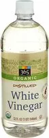 Mängden socker i Organic distilled white vinegar