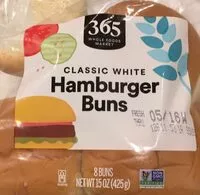 Mängden socker i Classic hamburger buns