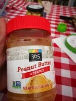 Mängden socker i Creamy peanut butter