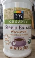 Mängden socker i Stevia Extract powder