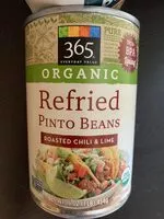 Mängden socker i Roasted chili & lime refried pinto beans, roasted chili & lime