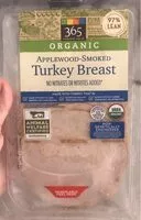 Mängden socker i Organic 97% lean applewood smoked turkey breast