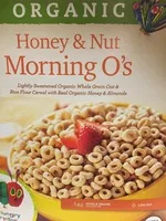 Mängden socker i Organic honey nut morning o s