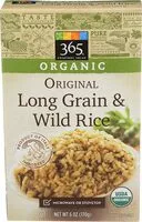 Mängden socker i Organic long grain wild rice