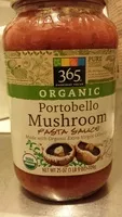 Mängden socker i Portobello Mushroom Pasta Sauce