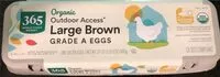 Mängden socker i Outdoor Access Large Brown Eggs