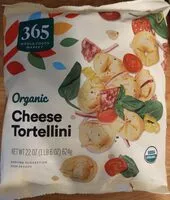 Mängden socker i Organic Cheese Tortellini