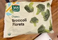 Mängden socker i Organic broccoli florets