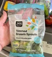 Mängden socker i Trimmed brussels sprouts