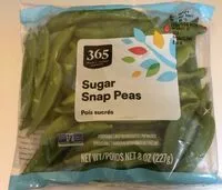 Mängden socker i Sugar snap peas