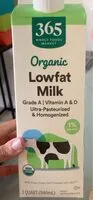 Mängden socker i Organic Lowfat Milk