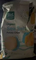 Mängden socker i Organic Sea Salt Potato Chips