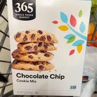 Mängden socker i Chocolate chip cookie mix