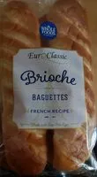 Mängden socker i Brioche Baguettes