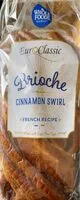 Mängden socker i Brioche Cinnamon swirl