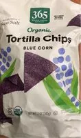Mängden socker i Organic blue corn tortilla chips