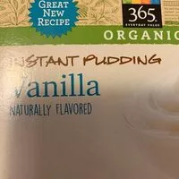 Mängden socker i Vanilla instant pudding, vanilla