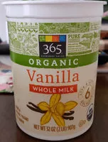 Mängden socker i Vanilla Whole Milk Yogurt