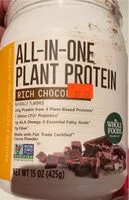 Mängden socker i All in one plant protein