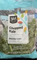 Mängden socker i Chopped kale