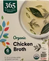 Mängden socker i 365 Organic Chicken Broth