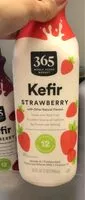 Mängden socker i Strawberry kefir cultured whole milk vit d