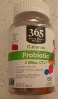 Mängden socker i probiotic gummies