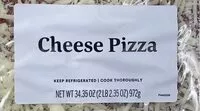 Mängden socker i cheese pizza