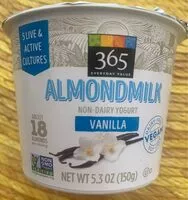 Mängden socker i Almondmilk non-dairy yogurt