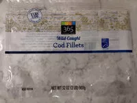 Mängden socker i Wild caught cod fillets