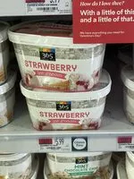 Mängden socker i Strawberry ice cream