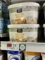 Mängden socker i Butter pecan ice cream