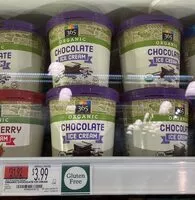 Mängden socker i Organic chocolate ice cream