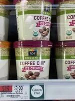 Mängden socker i Organic coffee chip ice cream