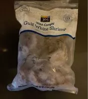 Mängden socker i Wild caught gulf wild white shrimp