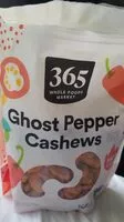 Mängden socker i Hot & spicy ghost pepper cashews