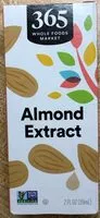 Mängden socker i Almond Extract