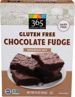 Mängden socker i Gluten free chocolate fudge brownie mix