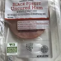 Mängden socker i Black forest ultra thin uncured ham, black forest