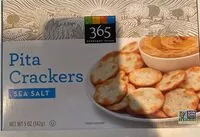 Mängden socker i Sea salt pita crackers