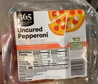 Mängden socker i Uncured pepperoni