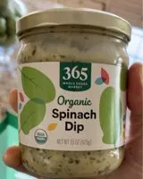 Mängden socker i Organic spinach dip