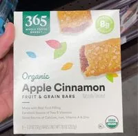 Mängden socker i Apple cinnamon fruit and grain organic