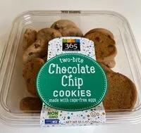 Mängden socker i Two-bite chocolate chip cookies, chocolate chip