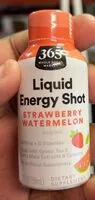 Mängden socker i Liquid energy shot