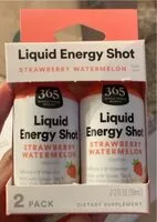 Mängden socker i Liquid Eneergy Shot