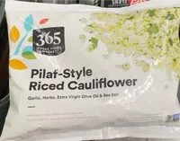 Mängden socker i Pilaf style riced cauliflower