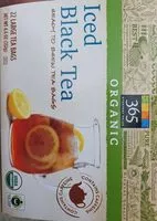 Mängden socker i Iced Black Tea