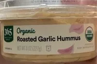 Mängden socker i Organic Roasted Garlic Hummus