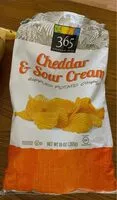 Mängden socker i Cheddar & sour cream